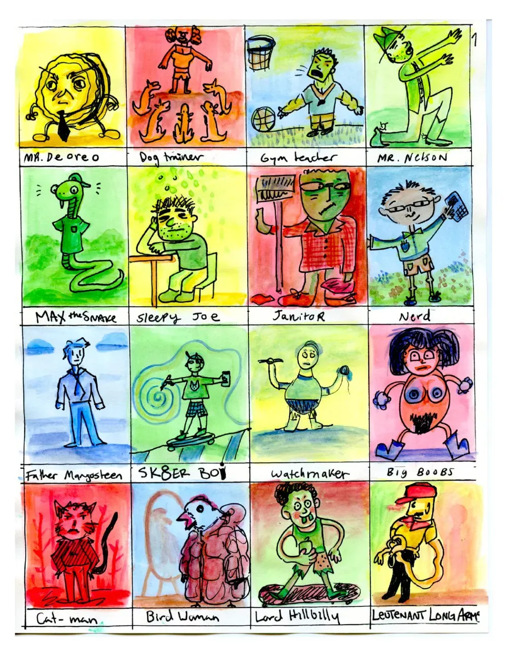 Making Comics with Lynda Barry, page 19
